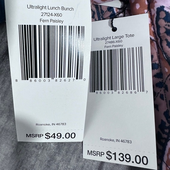 Vera Bradley 2-Piece Ultralight Collection NWT - Picture 16 of 16